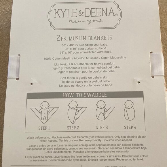 Faux Fur Booties & Muslin Blanket Set - Picture 7 of 14